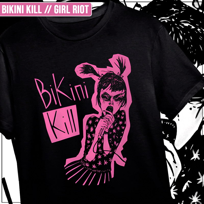 Remera "Bikini Kill: Girl Riot"