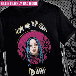 Remera "Billie Eilish: Bad Mood"