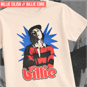 Remera "Billie Eilish: Billie Core"