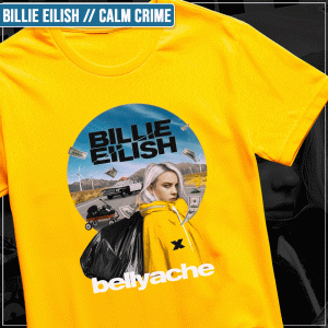 Remera "Billie Eilish: Calm Crime"