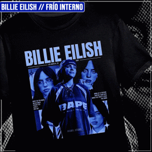 Remera "Billie Eilish: Frío Interno"