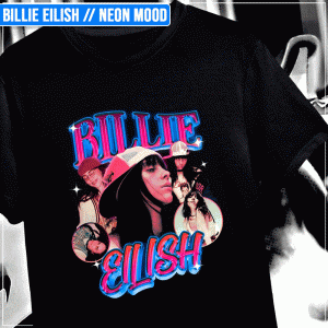 Remera "Billie Eilish: Neon Mood"