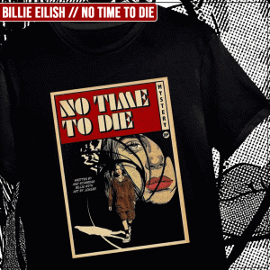 Remera "Billie Eilish: No time to die"