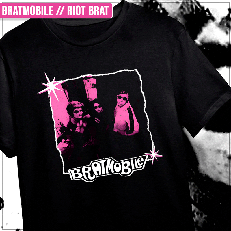 Remera "Bratmobile: Riot Brat"
