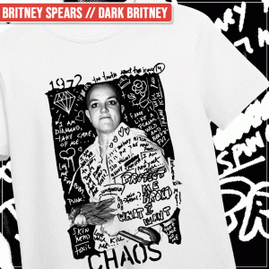 Remera "Britney Spears: Dark Britney"