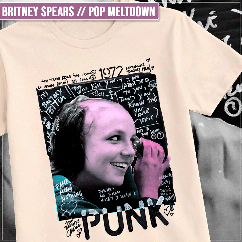 Remera "Britney Spears: Pop Meltdown"