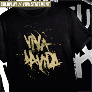 Remera "Coldplay: Viva Statement"