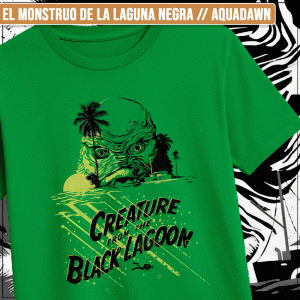 Remera "El monstruo de la Laguna Negra: AquaDawn"