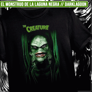 Remera "El monstruo de la Laguna Negra: DarkLagoon"