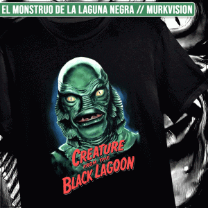 Remera "El monstruo de la Laguna Negra: MurkVision"