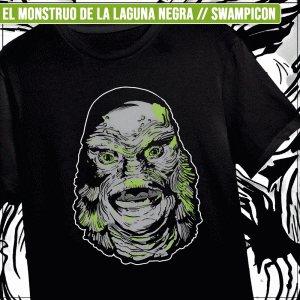 Remera "El monstruo de la Laguna Negra: SwampIcon"