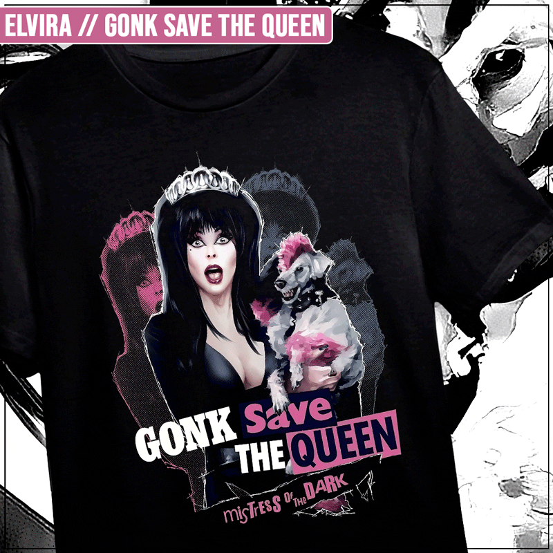 Remera "Elvira Gonk: Save the queen"