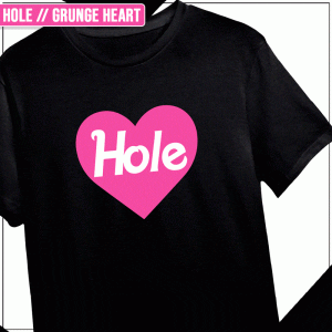 Remera "Hole: Barbi heart"