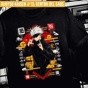 Remera "Jujutsu Kaisen: El Centro del Caos"