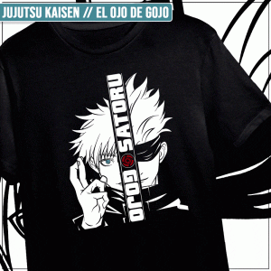 Remera "Jujutsu Kaisen: El Ojo de Gojo"