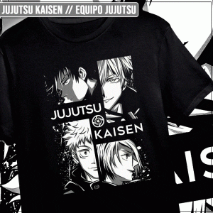 Remera "Jujutsu Kaisen: Equipo Jujutsu"