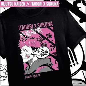 Remera "Jujutsu Kaisen: Itadori x Sukuna"