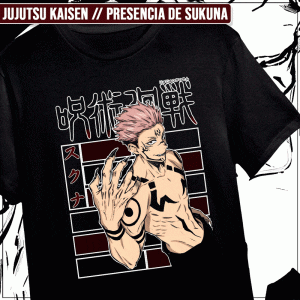 Remera "Jujutsu Kaisen: Presencia de Sukuna"