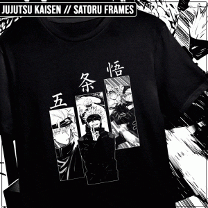 Remera "Jujutsu Kaisen: Satoru Frames"