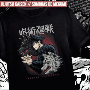 Remera "Jujutsu Kaisen: Sombras de Megumi"