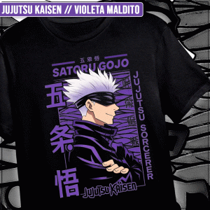 Remera "Jujutsu Kaisen: Violeta Maldito"