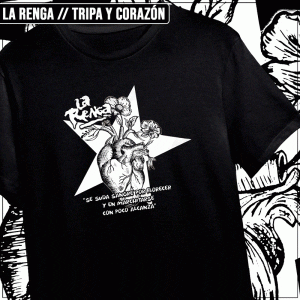 Remera "La Renga: Tripa y corazón"