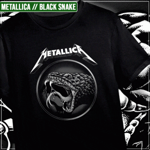 Remera "Metallica: Black Snake"