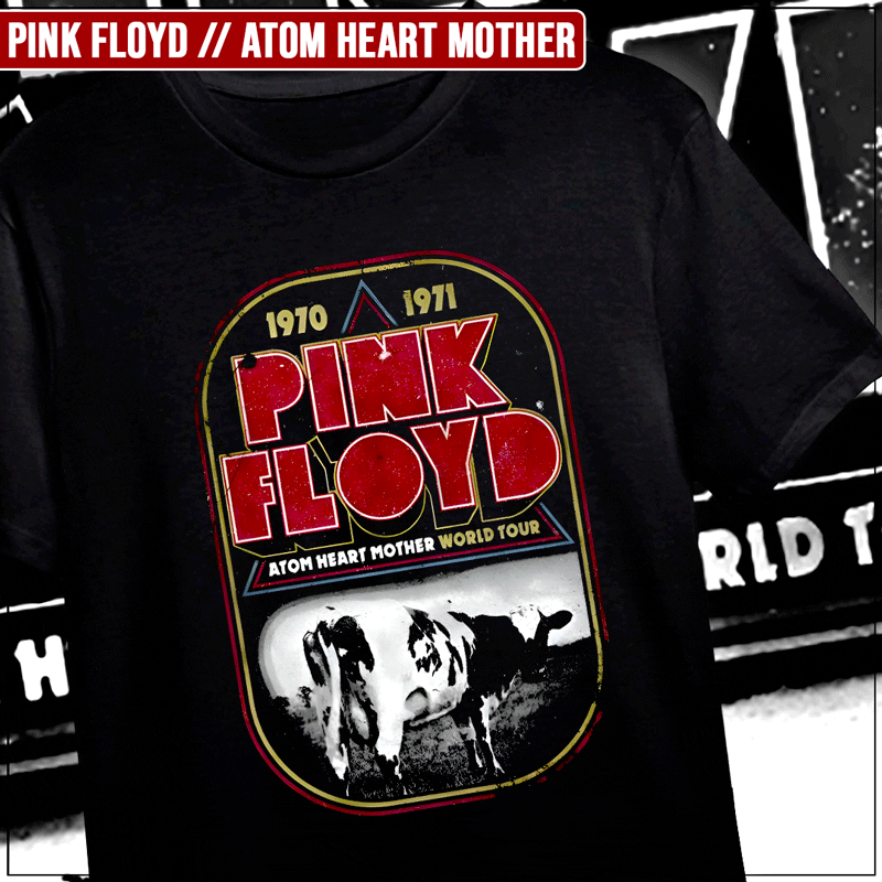 Remera "Pink Floyd: Atom heart mother"