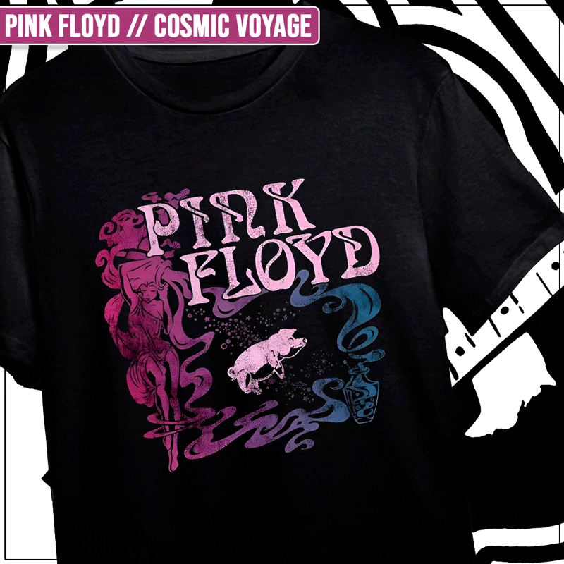 Remera "Pink Floyd: Cosmic Voyage"