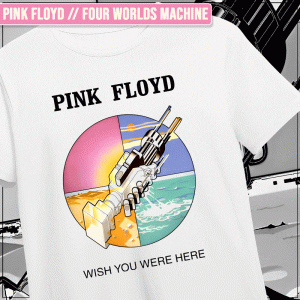 Remera "Pink Floyd: Four Worlds Machine"