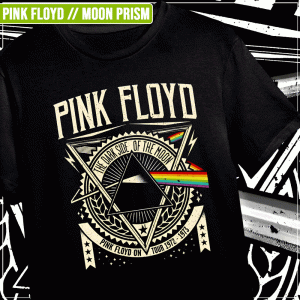 Remera "Pink Floyd: Moon Prism"