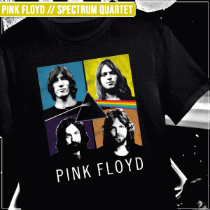 Remera "Pink Floyd: Spectrum Quartet"