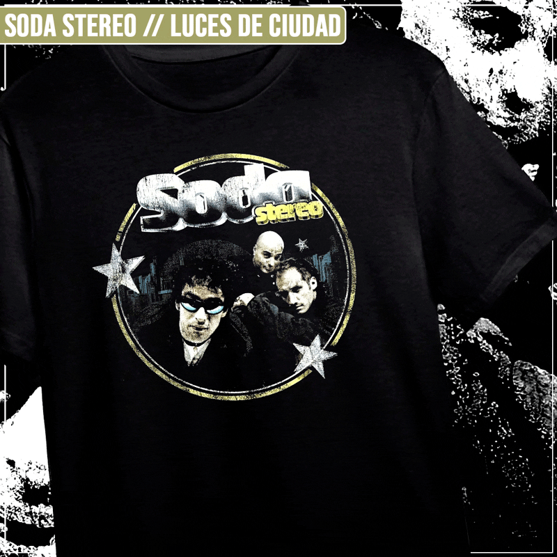 Remera "Soda Stereo: Luces de Ciudad"