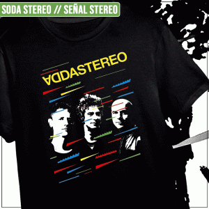 Remera "Soda Stereo: Señal Stereo"