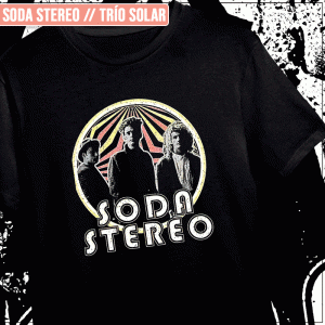 Remera "Soda Stereo: Trío Solar"