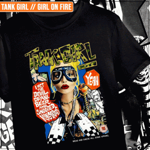 Remera "Tank Girl: Girl on Fire"