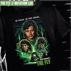 Remera "The Fly: Mutation Lab"
