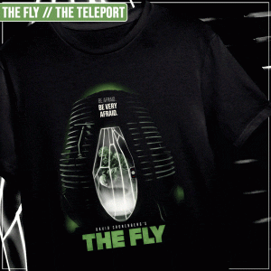 Remera "The Fly: The Teleport"