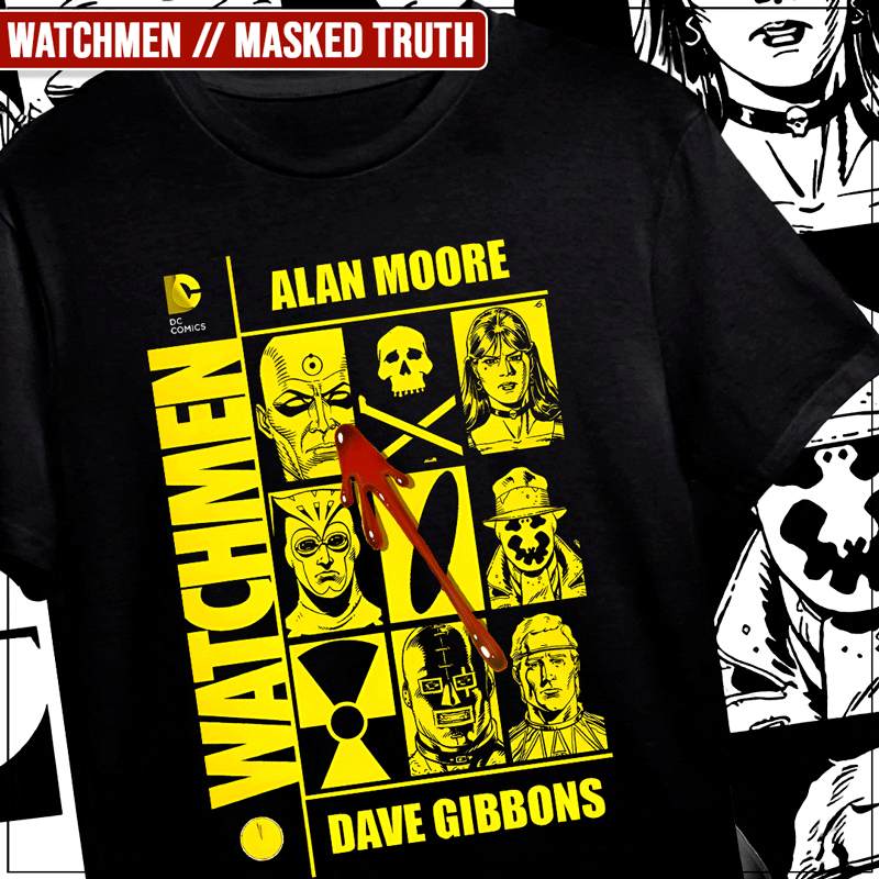 Remera "Watchmen: Masked Truth"