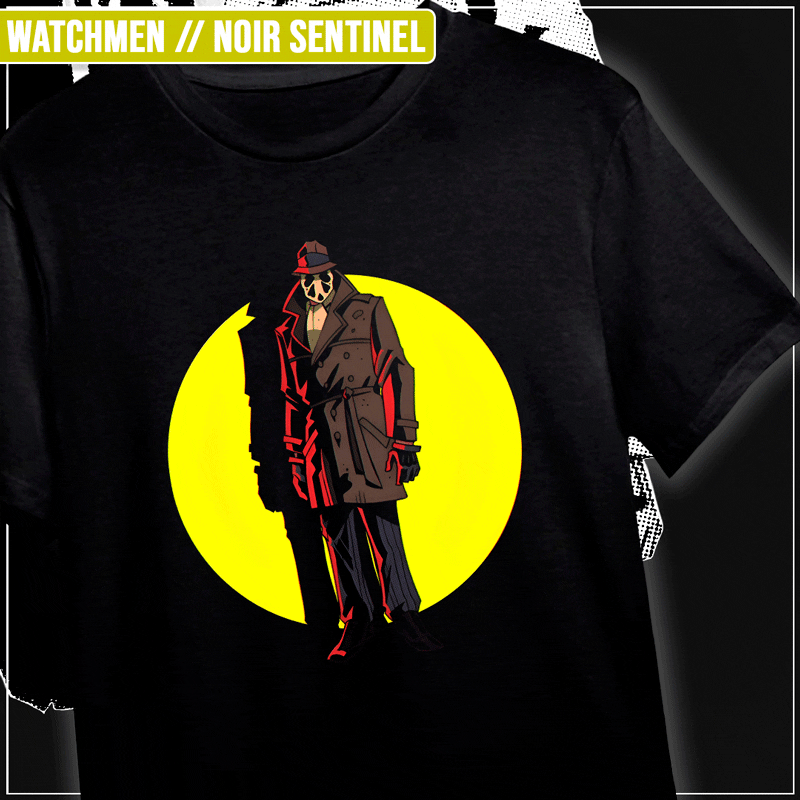 Remera "Watchmen: Noir Sentinel"