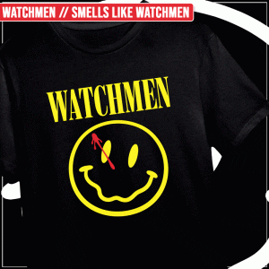 Remera "Watchmen: Smells Like Watchmen"
