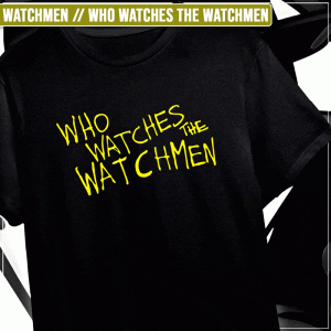 Remera "Watchmen: Who watches the watchmen"