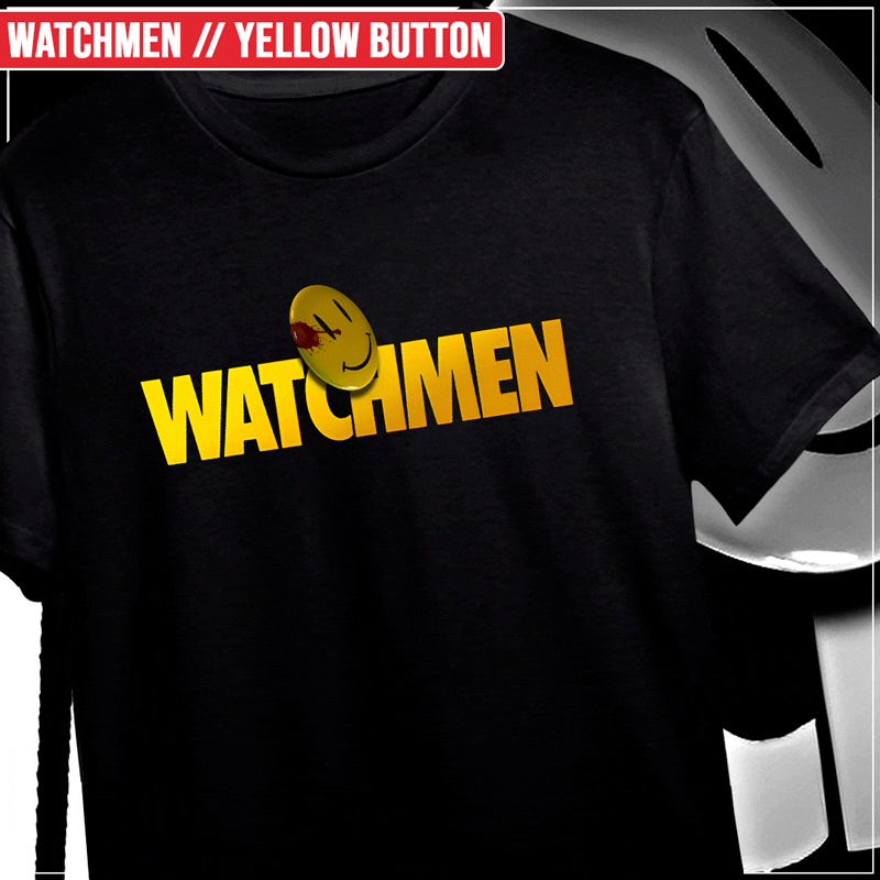 Remera "Watchmen: Yellow Button"