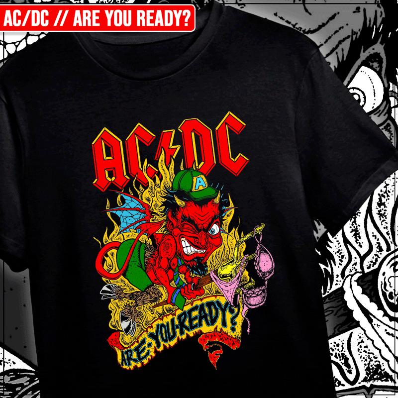 Remera "AC/DC: Are You Ready?"