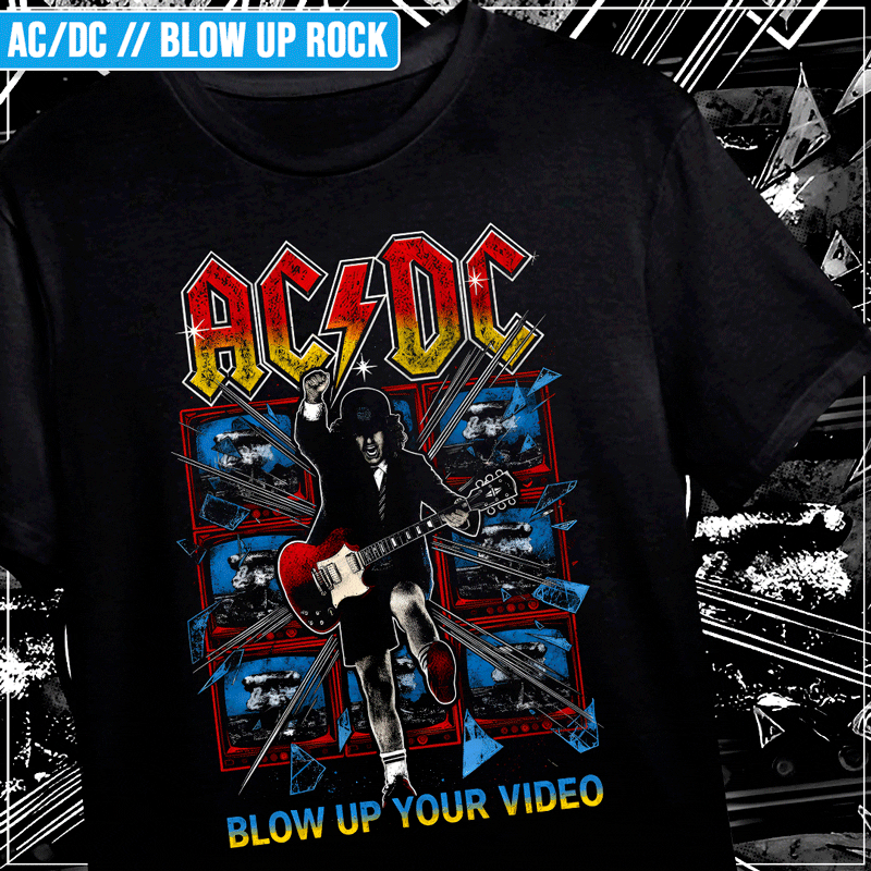 Remera "AC/DC: Blow Up Rock"