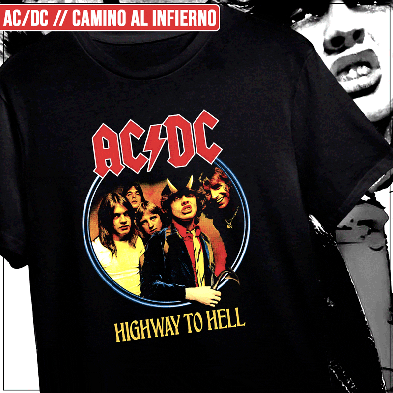 Remera "AC/DC: Camino al Infierno"