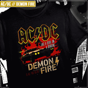 Remera "AC/DC: Demon Fire"