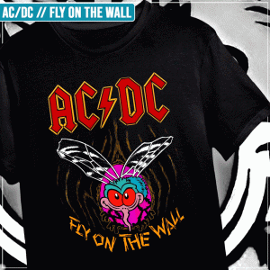 Remera "AC/DC: Fly on the Wall"