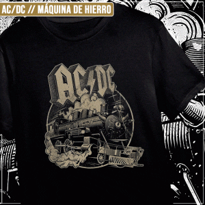 Remera "AC/DC: Máquina de Hierro"