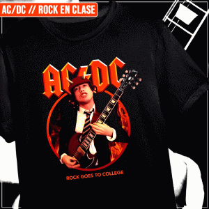 Remera "AC/DC: Rock en Clase"
